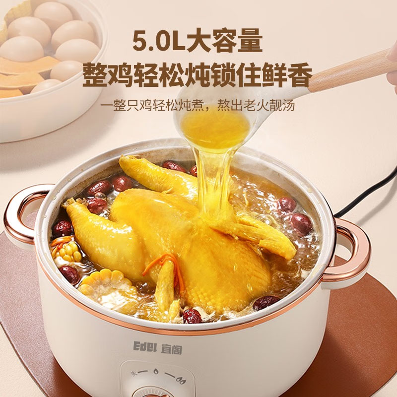 宜阁YG-HG6088多功能家用电火锅